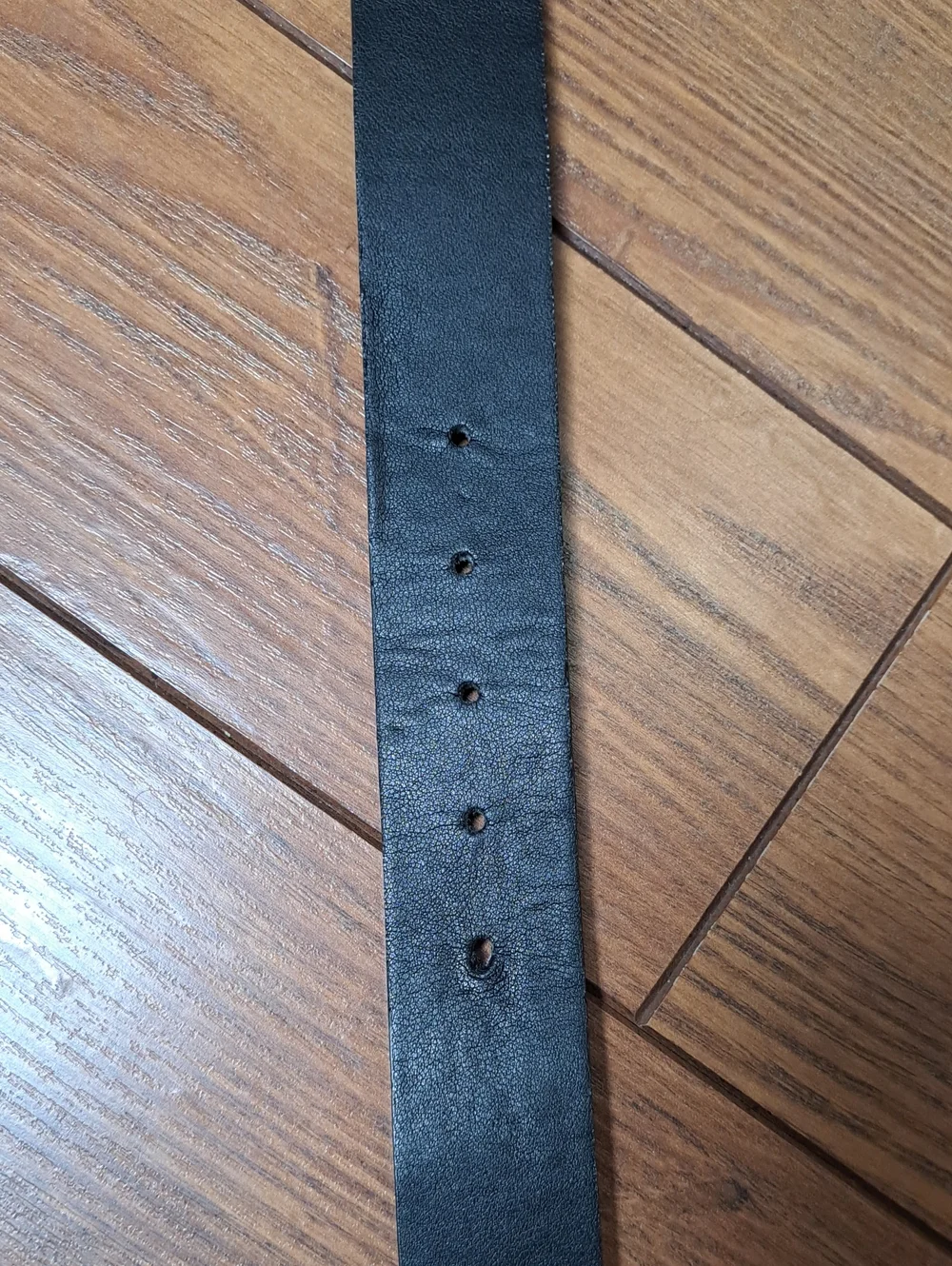 True Religion Sage Horseshoe Buckle Belt Black Size 34 Y2K